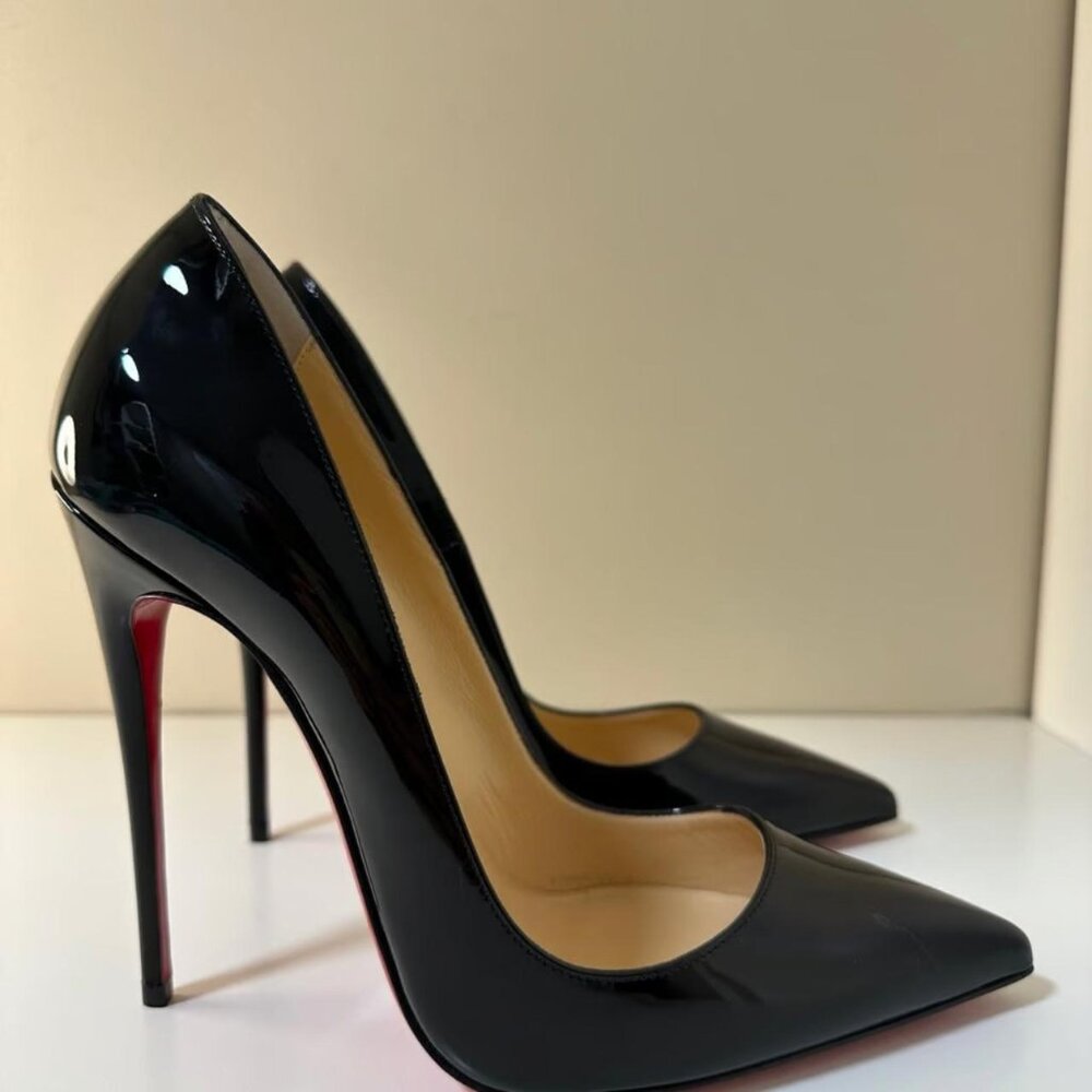 Christian Louboutin So Kate 120 Black Patent